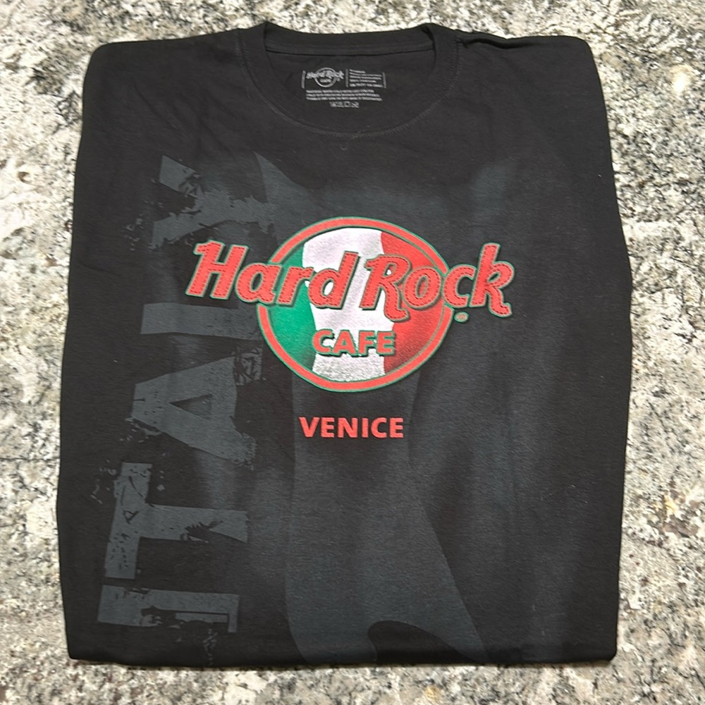 Vintage Hard Rock Cafe Venice Italy T Shirt size XL. NWT.